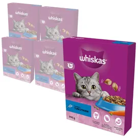 Whiskas Adult 1+ Trockenfutter mit Thunfisch 6 x 300 g