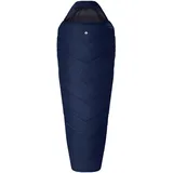 Alpinus Schlafsack Alpinus Fiber Pro 1500 (Warm, Links) blau 215 CM