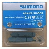 Shimano Unisex – Erwachsene R55C4-1 Bremsbelag, grau, 1 Paar
