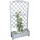 Promadino Pflanzkübel promadino Botanica Holz 110 x 32 x 210 cm Grau