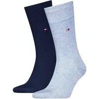 Tommy Hilfiger Classic Socken 2er Pack Light Blue Melange 39-42