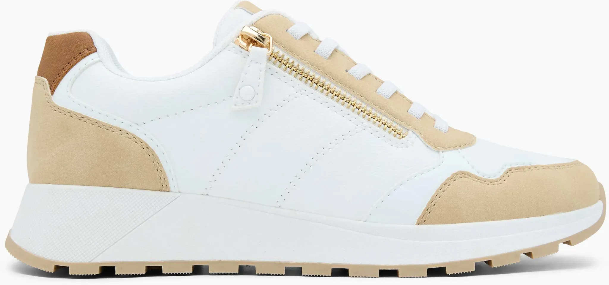 Venice  Sneaker Weiß, Damen, Größe: 40, Material: PU/Textil - Venice  Sneaker Weiß, Damen, Größe: 40, Material: PU/Textil - woman - Weiss