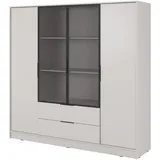 masseno Drehtürenschrank CATERINA 206 x 200 x 51 cm Gelb