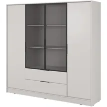 masseno Drehtürenschrank CATERINA 206 x 200 x 51 cm Gelb