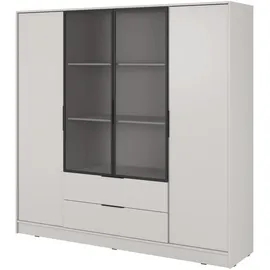 masseno Drehtürenschrank CATERINA 206 x 200 x 51 cm Gelb
