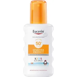 Eucerin Sensitive Protect Kids Sun Spray LSF 50+ – sehr hoher Sonnenschutz für Kinder