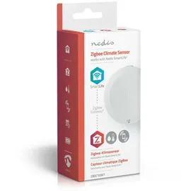 Nedis Smart Klimasensor Zigbee 3.0 Batteriebetrieben Android IOS