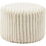 SalesFever Sitzhocker Ø55 cm Cord 55 x 38 x 55 cm Beige