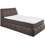 ed-lifestyle polstermöbel Toledo 120x200 cm Boxspringbett Stone, Ausführung:Variante 2