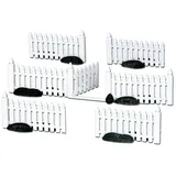 Lemax Plastic Picket Fence Set von 7