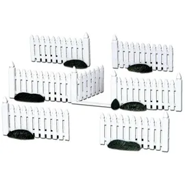 Lemax Plastic Picket Fence Set von 7