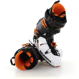 Scarpa Maestrale RS Herren Skischuhe Weiß/Schwarz/Orange 31,5