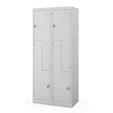 Jan Nowak Z02 Spind Umkleideschrank 185 x 80 x 45 cm Grau
