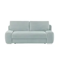 bobb Schlafsofa mit Boxspringpolsterung Viannie de Luxe ¦ blau ¦ Maße (cm): B: 210 H: 92 T: 108