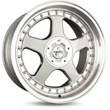 Keskin Wheels Kt1 Silver Lip Polish 10x18 ET 35 5/112 + 120 Alufelge Silber