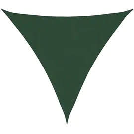 vidaXL Sonnensegel 160 g/m2 Dunkelgrün 4x4x4 m HDPE