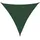 vidaXL Sonnensegel 160 g/m2 Dunkelgrün 4x4x4 m HDPE