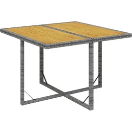 vidaXL Polyrattan Garten-Set 313100 9-tlg. grau