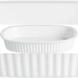Ritzenhoff & Breker Auflaufform Bianco rechteckig weiß Porzellan 520 ml