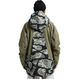 BURTON Reserve 2l Ins Jacke Herren Grafitti Camo/Forest Moss M