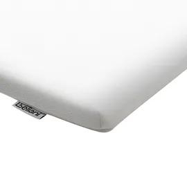 Beliani Restful Matratzentopper 90 x 200 cm Weiß