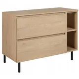 rodan fabryka mebli Waschtischunterschrank 80 x 0 x 0 cm Schwarz