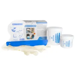 ST | metallisch gefülltes Epoxidharz-System für Reparatur und Formgebung | 200 g | hellgrau
