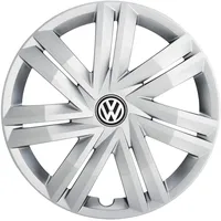 Volkswagen Polo 6 (2G) Radkappen Set 14 Zoll Radzierblenden Brillantsilber 2G007