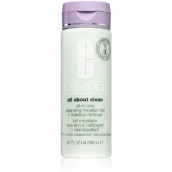 Clinique All About Clean All-in-One Cleansing Micellar Milk + Makeup Remover sanfte Reinigungsmilch für trockene bis sehr trockene Haut 200 ml