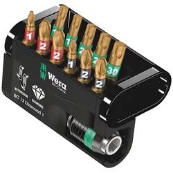 Wera Bit-Check 12 Diamond 1 - Schraubendreher-Bitsatz
