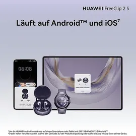 Huawei FreeClip 2 S Silber