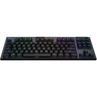 Logitech G915 TKL Tenkeyless LIGHTSPEED Wireless RGB Mechanical Gaming Keyboard - keyboard - QWERTY - UK - carbon - Tastaturen - Englisch - UK - Schwarz