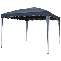 Gravidus Pavillon Faltpavillon Gartenpavillon Festival Garten Feier Camping Grau 3x3 m