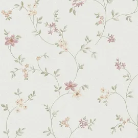 A.S. Création Vliestapete Floral 10,05 x 0,53 m 300 g Creme/Rosa 34193