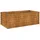 vidaXL Hochbeet 100 x 50 x 36 cm Cortenstahl