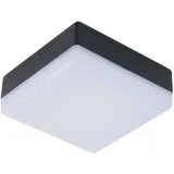 LUCANDE LED Deckenleuchten Thilo mit Bewegungsmelder Spritzwassergeschützt Modern 1-flammig