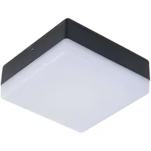 LUCANDE LED Deckenleuchten Thilo mit Bewegungsmelder Spritzwassergeschützt Modern 1-flammig