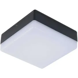 LUCANDE LED Deckenleuchten Thilo mit Bewegungsmelder Spritzwassergeschützt Modern 1-flammig