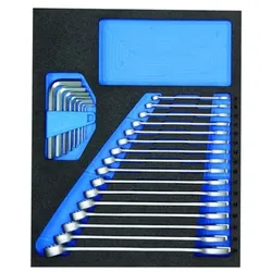 TS CT2-7 Ring-Maulschlüssel-Satz in 2/4 Check-Tool-Modul