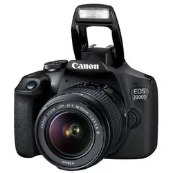 Canon EOS 2000D SLR-Kamera 24,1 MP mit 18-55mm, schwarz
