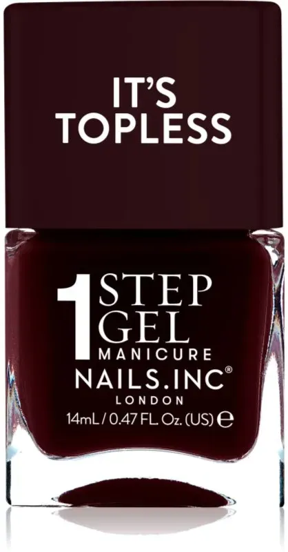 Nails Inc. It’s Topless Gel-Nagellack für einen langanhaltenden Effekt Farbton Billie 14 ml