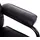 Homcom Massagesessel mit Hocker Kunstleder 84 x 95 x 77 cm Schwarz