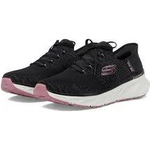 SKECHERS Edgeride Impression Damen Black Knit/Pink 37