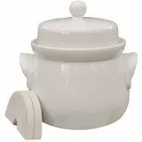 SCHMITT Mini-Gärtopf creme mit Deckel und
