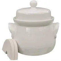 SCHMITT Mini-Gärtopf creme mit Deckel und