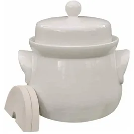 SCHMITT Mini-Gärtopf creme mit Deckel und