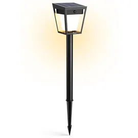 Philips Außenstandleuchte Kunststoff 69,3 cm Solar schwarz