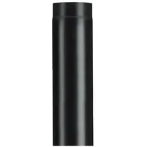 SAVE Fumisteria Rauchrohr 8 x 25 cm Pellets Schwarz Matt
