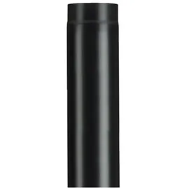 SAVE Fumisteria Rauchrohr 8 x 25 cm Pellets Schwarz Matt