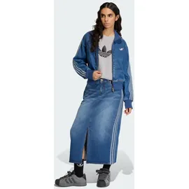 adidas Jeansrock Bleistiftrock Blau 34